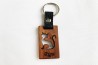 Keychain with leather strap Riga