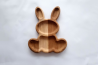 Wooden rabbit plate