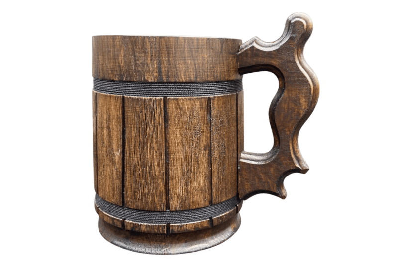 Beer mug with metal inside 0,5 L