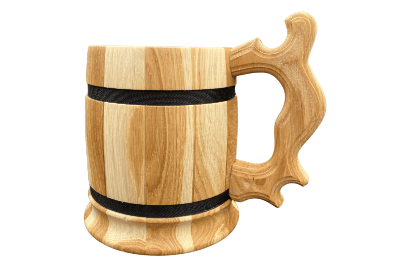 Beer mug with metal inside 0,5 L