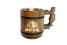 Beer mug with metal inside 0,5 L