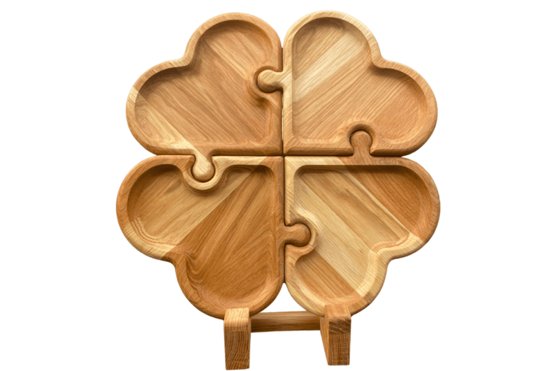Tammest südametega puzzle kandik