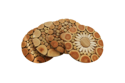 Trivet with picture 18ø cm