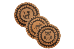 Trivet with a picture and...