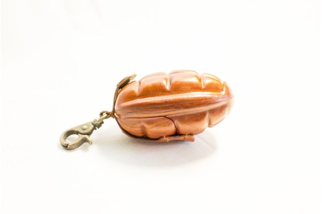Leather coin bag
