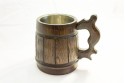 Beer mug with metal inside 0,5 L
