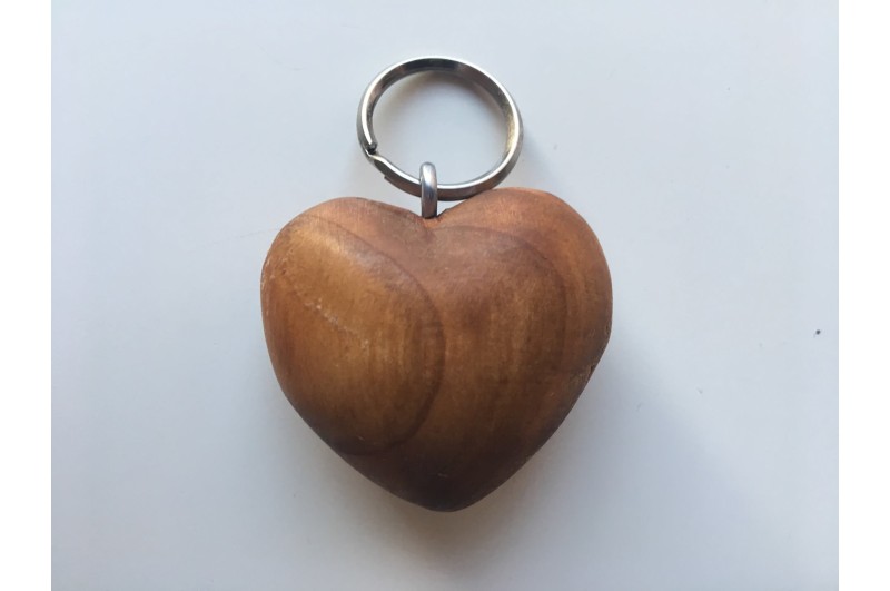 Heart shaped keychain