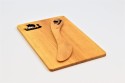 Sandwich board with butter knife