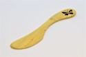 Juniper butter knife with laser cut image