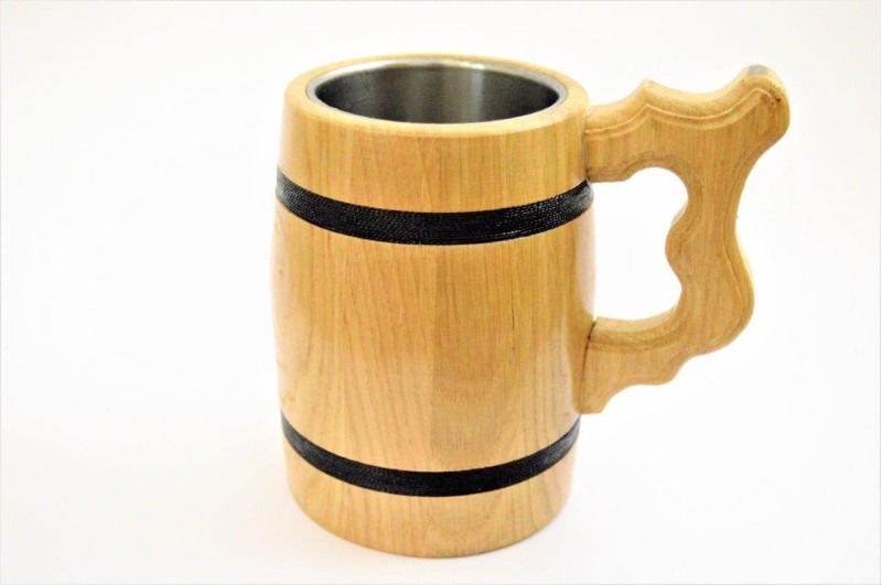 Beer mug with metal inside 0,3 L