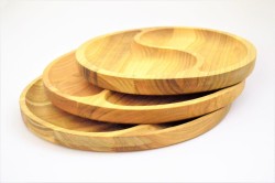 Wooden tray 27-30ø cm