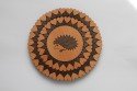 Trivet with a picture and hearts 15ø cm