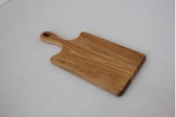 Oak cutting board with handle 15x30 cm